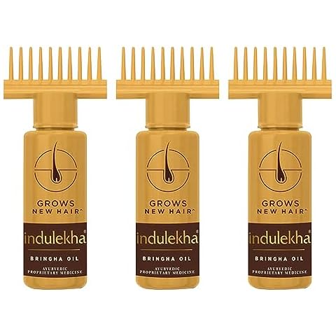Indulekha Bringha Complete Hair Care Oil 100ml (Pack of 3) Cover