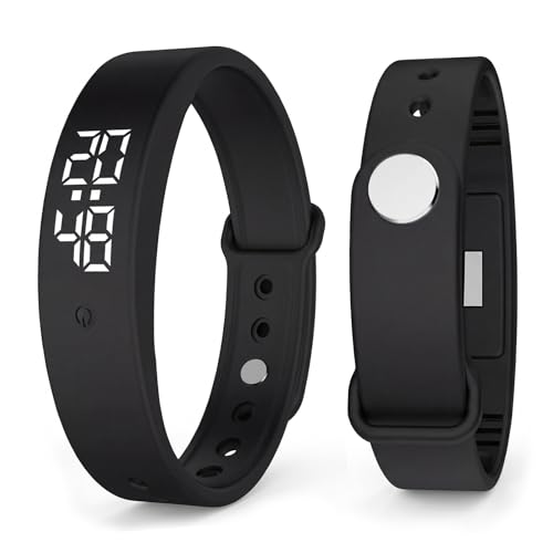 Bawetech Wecker Armband Vibrationswecker Armband 2026 Neu Multifunktional Armbanduhren bis zu 10 Vibrationswecker Erinnerung Uhr Wasserdichter Trinkerinnerung für Jungen Mädchen und Erwachsene