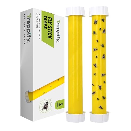 Trappify Hanging Fly Traps Outdoor: Fruit Fly Traps for Indoors | Fly Catcher, Gnat, Mosquito, & Flying Insect Catchers for Inside Home - Disposable Sticky Fly Trap for Indoor House Pest Control