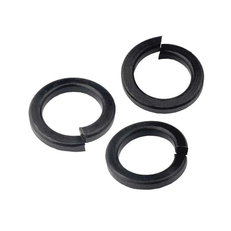 MOOPW Grade 8.8 Carbon Steel Spring Washers Openings Flat Washers Gasket Corrosion Resistant Meson for Machinery Construction