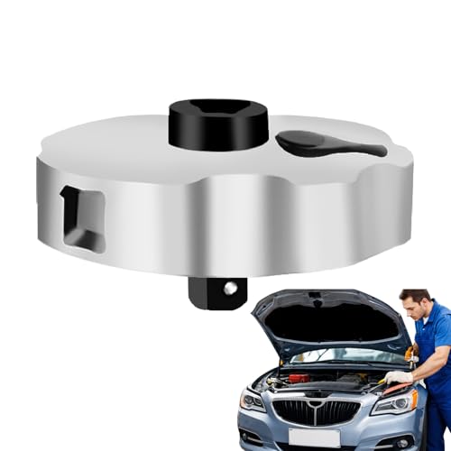 Djowyh Palm Ratchet | Clé à douille carrée de 6,3 mm | Mini cliquet à 72 dents pour installations sanitaires, réparations de vélos, électronique, montage artisanal