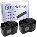 Produktbild 2x Trade-Shop Ni-MH Akku, 12V / 2100mAh ersetzt Atlas Copco AEG Milwaukee 4932367904 4932373522 4932376508 49-24-0150 PBS3000 für BF12 System PBS3000 B12 BX12 BXS12 BXL12 P12P P12T S12P SB2E12 SB2E12T