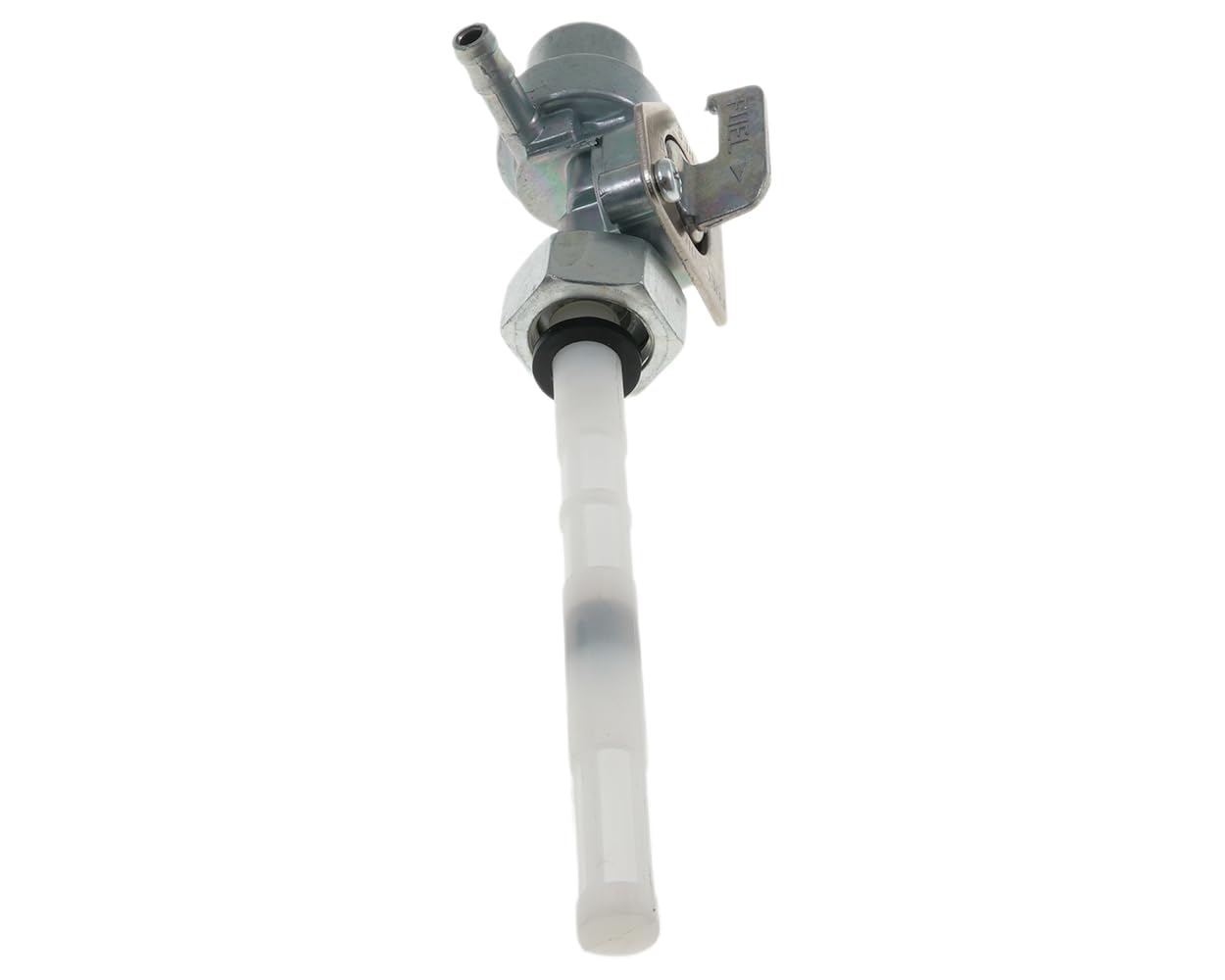 Benzinhahn Kraftstoffhahn manuell Original – kompatibel mit Daelim 125 VC, VS, VT, VL – M18x1,5 Gewinde, On/Off/Reserve