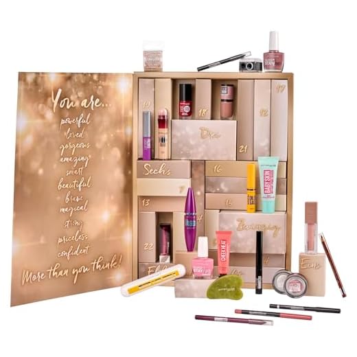 Maybelline New York Adventskalender 24 Türen