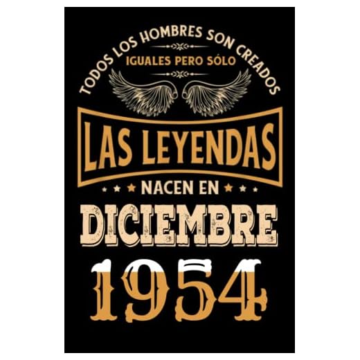 Regalo de 68 Cumpleaños Para Hombre : Las Leyendas Nacen en diciembre 1954: Regalos de Cumpleaños Vintage Para El Marido Hermano Papá Amigos, Cumplir ... en diciembre de 1954, Cuaderno de Cumpleaños.