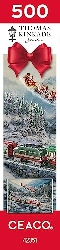 Ceaco 2366-51 Thomas Kinkade - Christmas Light Express - 500 Piece Jigsaw Puzzle thumb #7