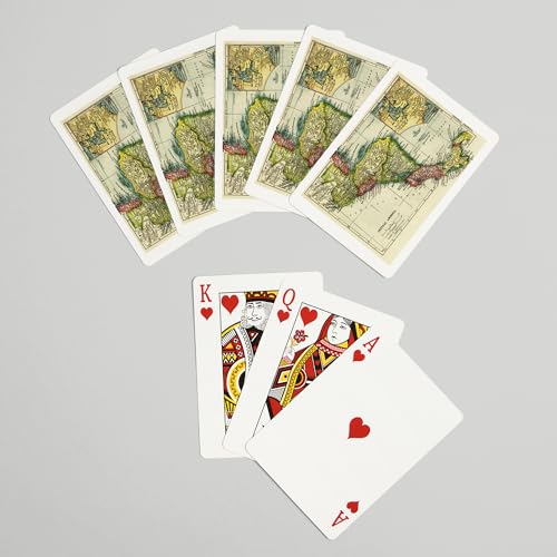 Baraja de Poker Central America 1916, 52 Cartas miniatura 7