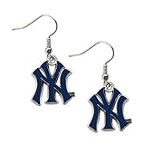 Aminco NY Yankees - MLB Team Logo Dangler Earrings