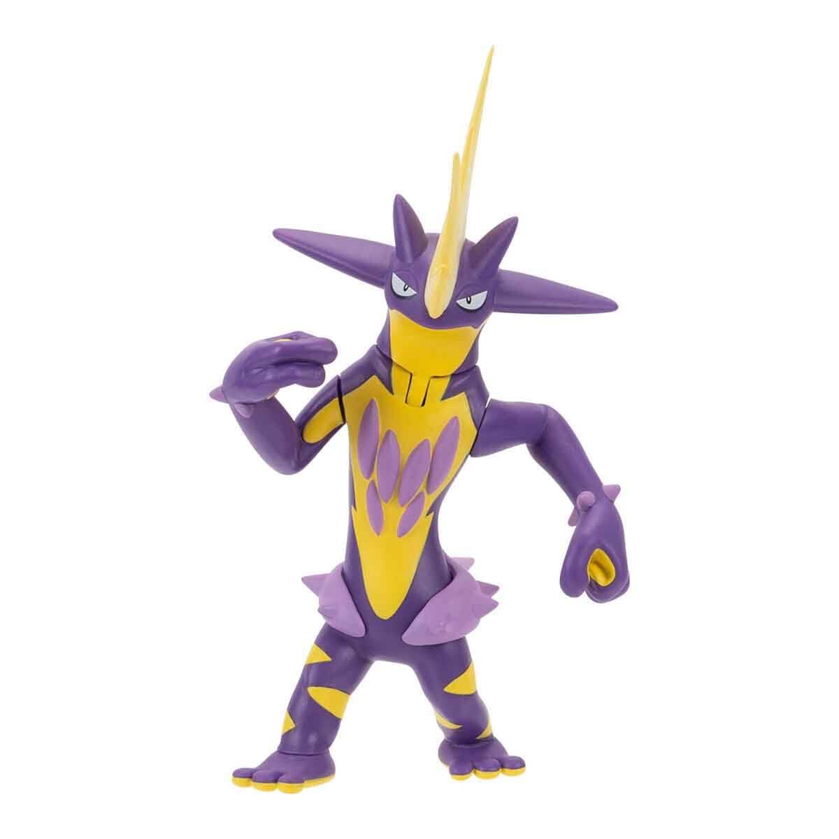 Pokémon PKW3419 Battle Feature Figure - Riffex Official Articulated Figure, 11.5 cm