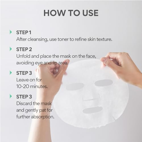 Image of Innisfree Ceramide Active Sheet Mask 25ml | Korean Hydrating Sheet Mask with Ceramides | Intensive Moisturization & Skin Barrier Repair | Soothes Dry, Sensitive Skin for Soft & Healthy Glow