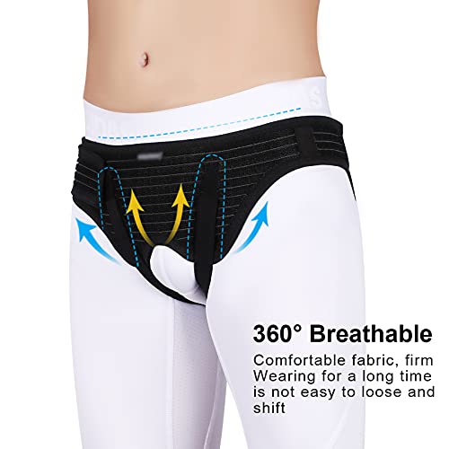 Faja para Hernia Inguinal o Deportiva con Almohadillas, Talla S miniatura 2