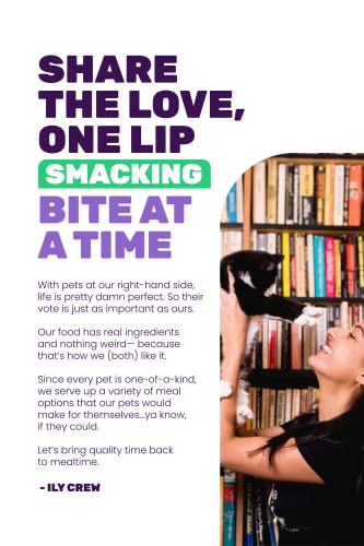 "I And Love And You" Hair Meow't Hearties,Superfood Infused Treats,Grain Free Cat Treats, Salmon Recipe, 4Oz #TOP2