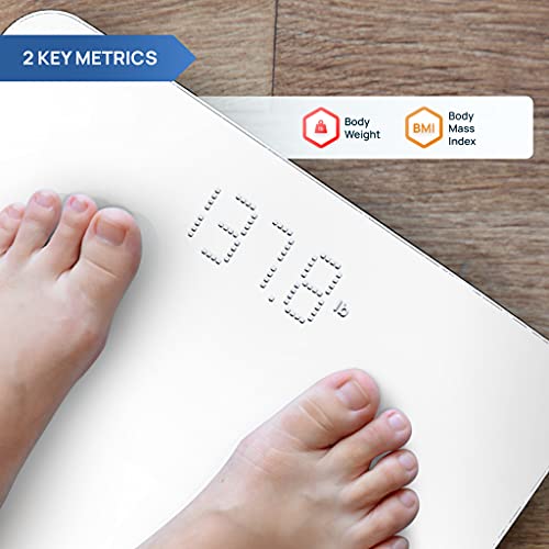 Bluetooth Smart Bathroom Scale for Multiple Users Accurate Digital Weight