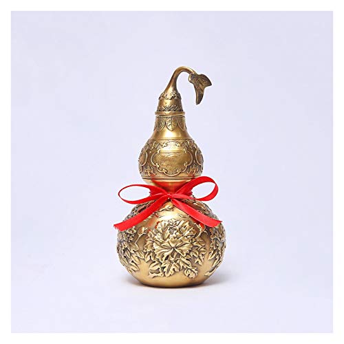 Gourd Statue en Cuivre ZXQUEGF Hulu Sculpture pour Décoration de Jardin