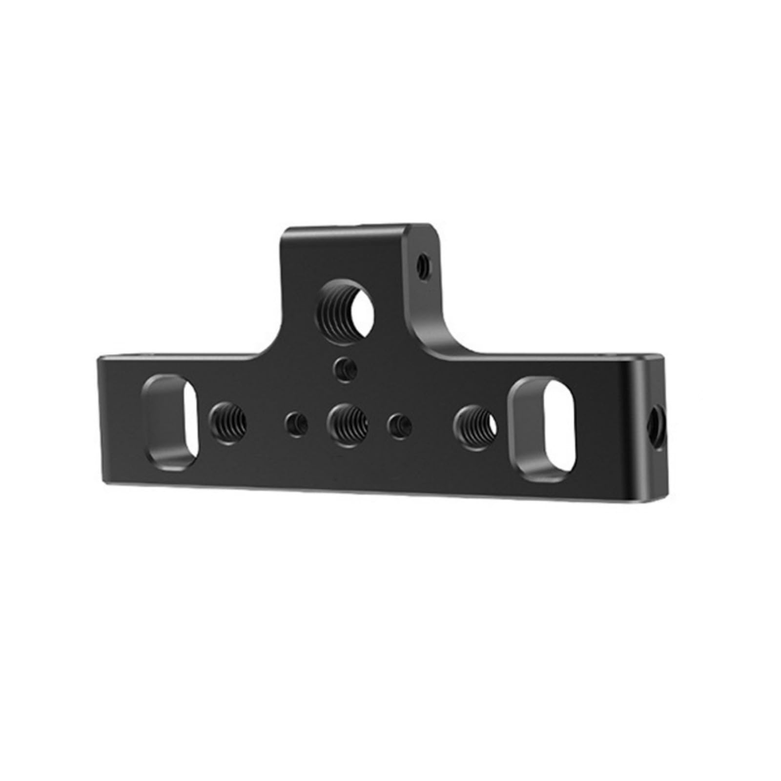 Adjustable Triple Mount Stand Aluminum 1/4inch for Action Camera Phone LED Tripod Live Stream Selfie Stick Holder Aluminum Camera Adapter Stand