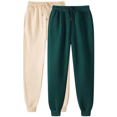 Pantalon de gym pour femme lot de 2 avec cordon de serrage élastique pour l'entraînement