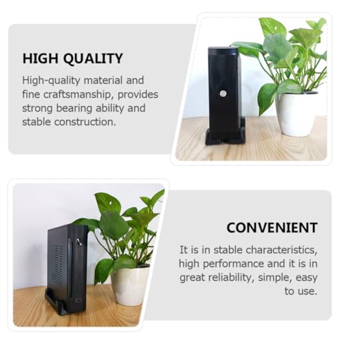 Baluue rack ajustable para torre de computadora con soporte ABS ajustable de 45-80mm, soporte estable para CPU miniatura 6