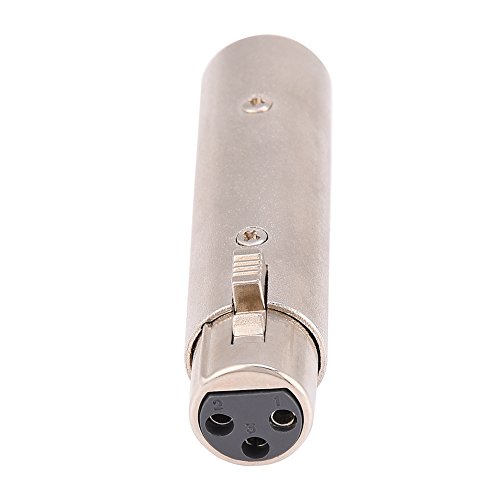 Conector XLR Macho a Hembra 3 Pines Paquete de 2 miniatura 7
