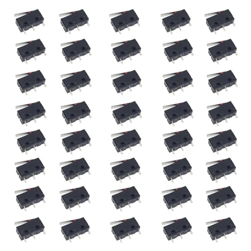 40 peças KW11-3Z-2 Interruptor de limite de 3 pinos 5A 250VAC KW11-3Z Micro Switch Tact Switch on Of