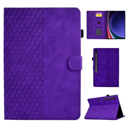 Cover pour Galaxy Tab S9 Ultra violette anti-choc et anti-rayure pour écran 14,6 pouces 2023