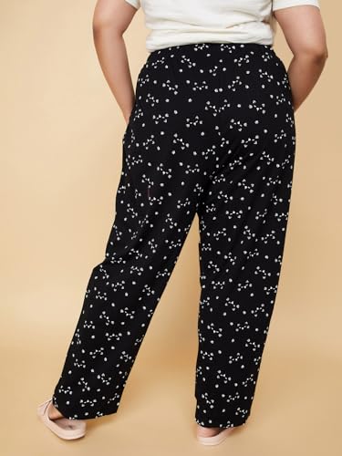 Image of Max Plus Size Women Printed Elasticated Pyjamas
