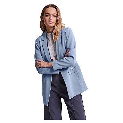 PIECES Damen Pcbossy Ls Loose Blazer Noos, Kentucky Blue, M