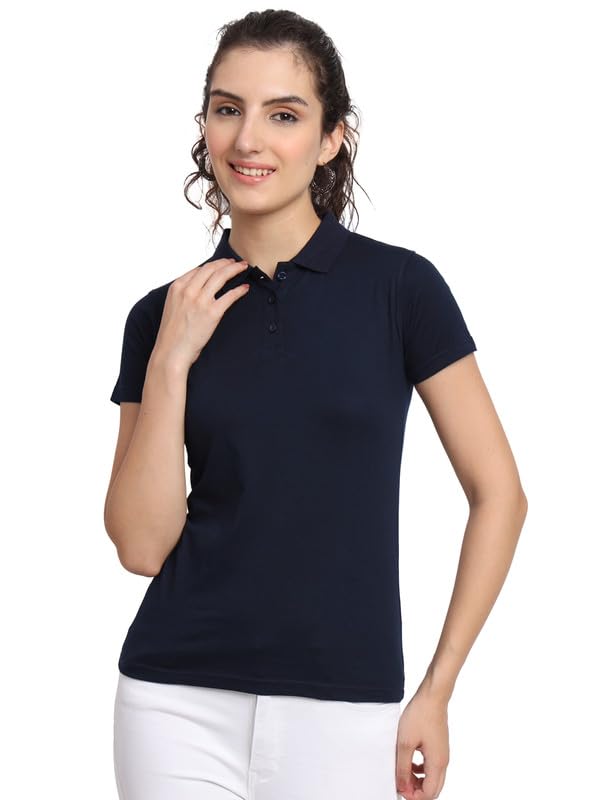 ap'pulse Women's Casual Polo T-Shirt-picture-35
