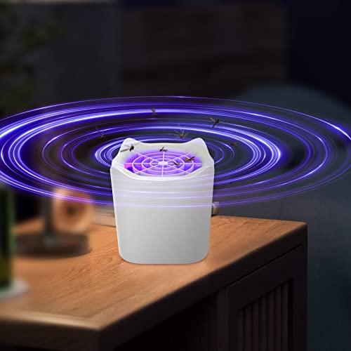Makabaka Lampe Anti Moustique, Attrape Mouche, Anti Moustique Chambre Longueur d'onde 365nm, Piege a Moustique Exterieur pour Camping, hôtel, Cuisine, Chambre Cover