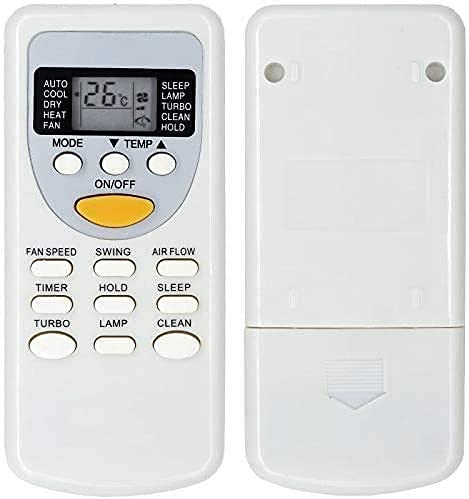 Calvas - Telecomando per condizionatore d'aria adatto per KOMECO RAC/Chigo/Dantex Tachiair ZH/JT-03 ZH/JT-01