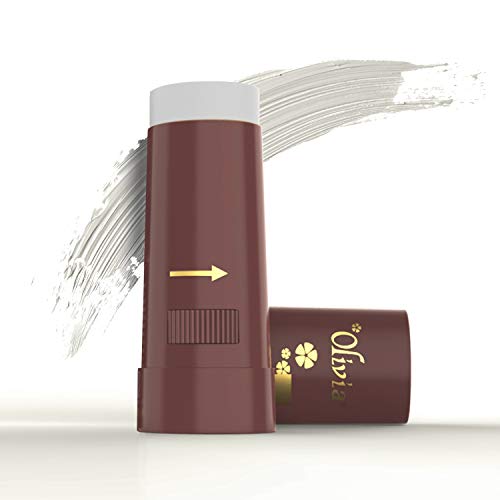 Olivia Instant Waterproof Makeup Stick with SPF 12-007 Pearl White | 3-in-1 Foundation, Concealer & Moisturizer | Sweatproof, Long-Lasting Base Makeup | Evens Skin Tone & Hides Blemishes