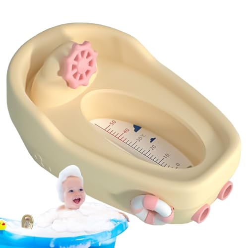 Juguete de temperatura de baño para bebés, temperatura del agua para bebés para bañera | Bañera para niños pequeños calibre temporal flotante - Juguete de temperatura de bañera para bebés impermeable