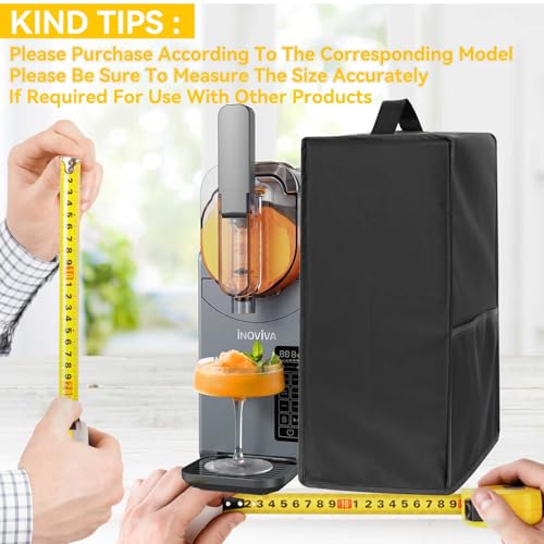 image for MozkeTo19 Frozen Drink Maker Dust Cover, Heat-Resistant Waterproof And