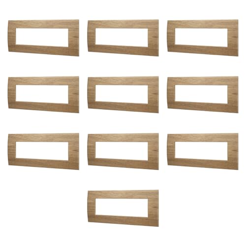 Plaque technopolymère haute qualité 7 modules compatible Vimar Arke - 2