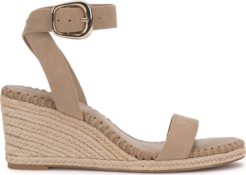 Image of Vince Camuto Fainel Ankle Strap Espadrille Wedge Sandals