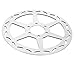 180mm Bike Disc Brake Rotor Efficient Heat Dissipation Durable Steel Lightweight Design for Road Mountain BMX Steel Bicycle Disc Brake Rotor