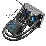 NerdQaxe++ Hydro - 4,8 TH/s Bitcoin Miner 15J/TH Effizienz 60 W Low Power, SHA-256 ASIC 4 x BM1370 Chips, 2,4 G WiFi Open-Source-Mining perfekt für Bergbau-Enthusiasten