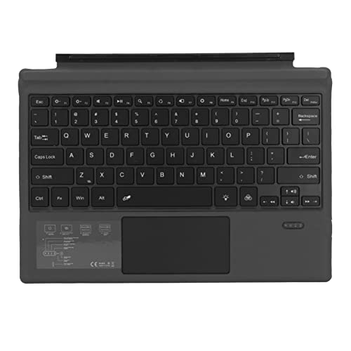 Teclado Retroiluminado Garsent que Soluciona la Escritura Oscura en Surface Pro 7 Plus y Pro 3