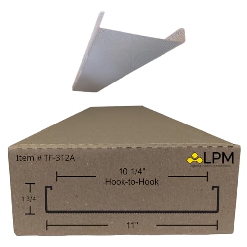 Lighting Plastics of Minnesota 4ft Wrap Around Light Cover Diffuser 11