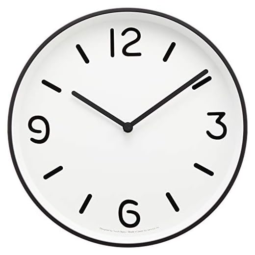 Lemnos Mono Clock White LC10-20A WH