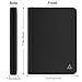 Rayvol Premium 1000+ Pockets Card Binder, 16-Pocket Ringless Trading Card Album Folder - Side Loading UltraSonic-161024 Tech Zip Binder for TCG -Black