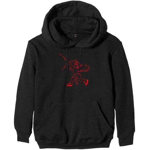 Sweat à capuche Yungblud Cupid pull noir streetwear décontracté