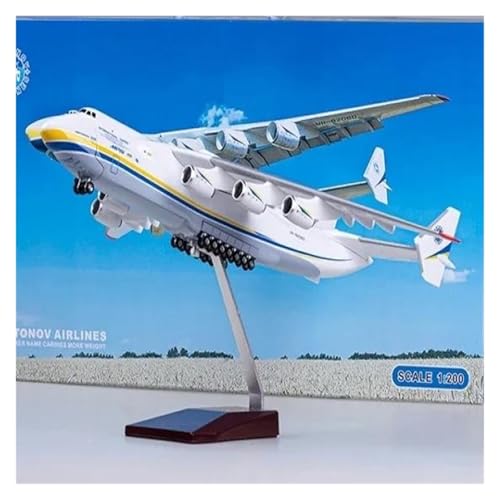 LIUSANG Skala samolotu 1:200 dla Ukrainy Transporter An-225 Antonov żywica model samolotu wyświetlacz model samolot dekoracja biuro nadaje się do ekspozycji