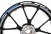 IMPRESSIATA SpecialGP 17"Strisce Cerchioni Adesivi Decalcomanie Nastri Pre-Cut Water/UV Proof Striscia Grafica Riflettente per Moto Compatibile con BMW F800R - Blu