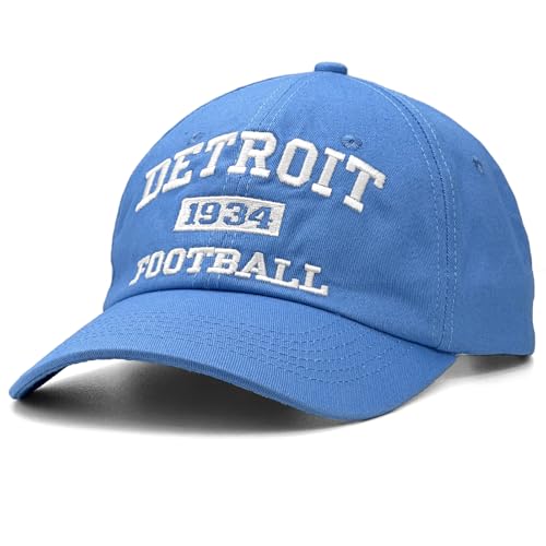 Image of Sport hat Trucker Hat for Men Women Classic Football Fans US Cities Mesh Adjustable Embroidered Baseball Cap