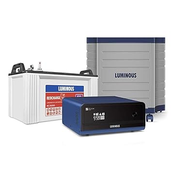 Inverter & Battery Combo with Trolley for Home, Office & Shops PR1.....