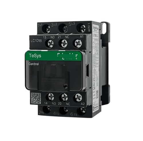 Contacteur AC tripolaire LC1D25 de commande de pompe et ventilation
