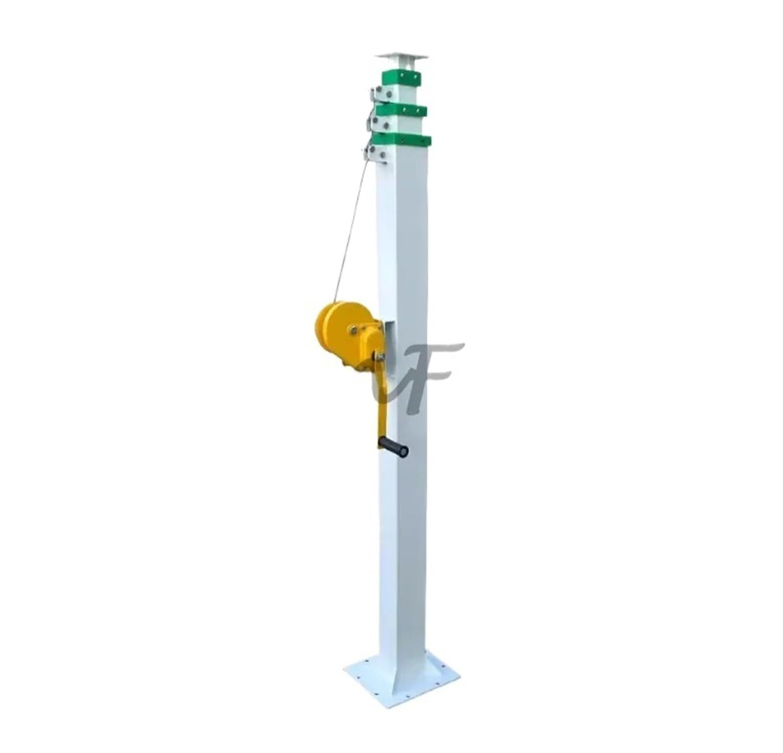 X Psblty Manual Joystick-9M 3-6 Section Telescopic Galvanized Winch Hydraulic Lighthouse Telescopic Mast Machine Lighthouse Lighting(Manual Joystick-9M)