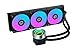 Lian Li GA II Trinity 360 - AIO CPU Liquid Cooler 360mm - Pre-Installed ARGB Daisy-chainable Radiator Fans or UNI Fan SL-INF Fans - for Intel LGA 1700, 1200, 115X, AMD AM5/AM4 Sockets (GA2T36B.US)