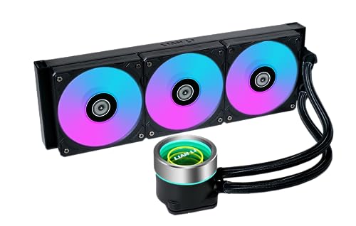 Lian Li Galahad II Trinity 360mm All-in-One ARGB CPU Liquid Cooler - Black