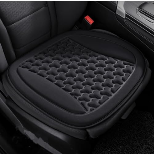 LZWLZW Cojín de Asiento de Coche para Nissan Navara Titan 2004-2010 2011 2012 2013 2014 2015 2016 2017 2018, Antideslizante Transpirable Almohadilla para Asiento de Coche,Black